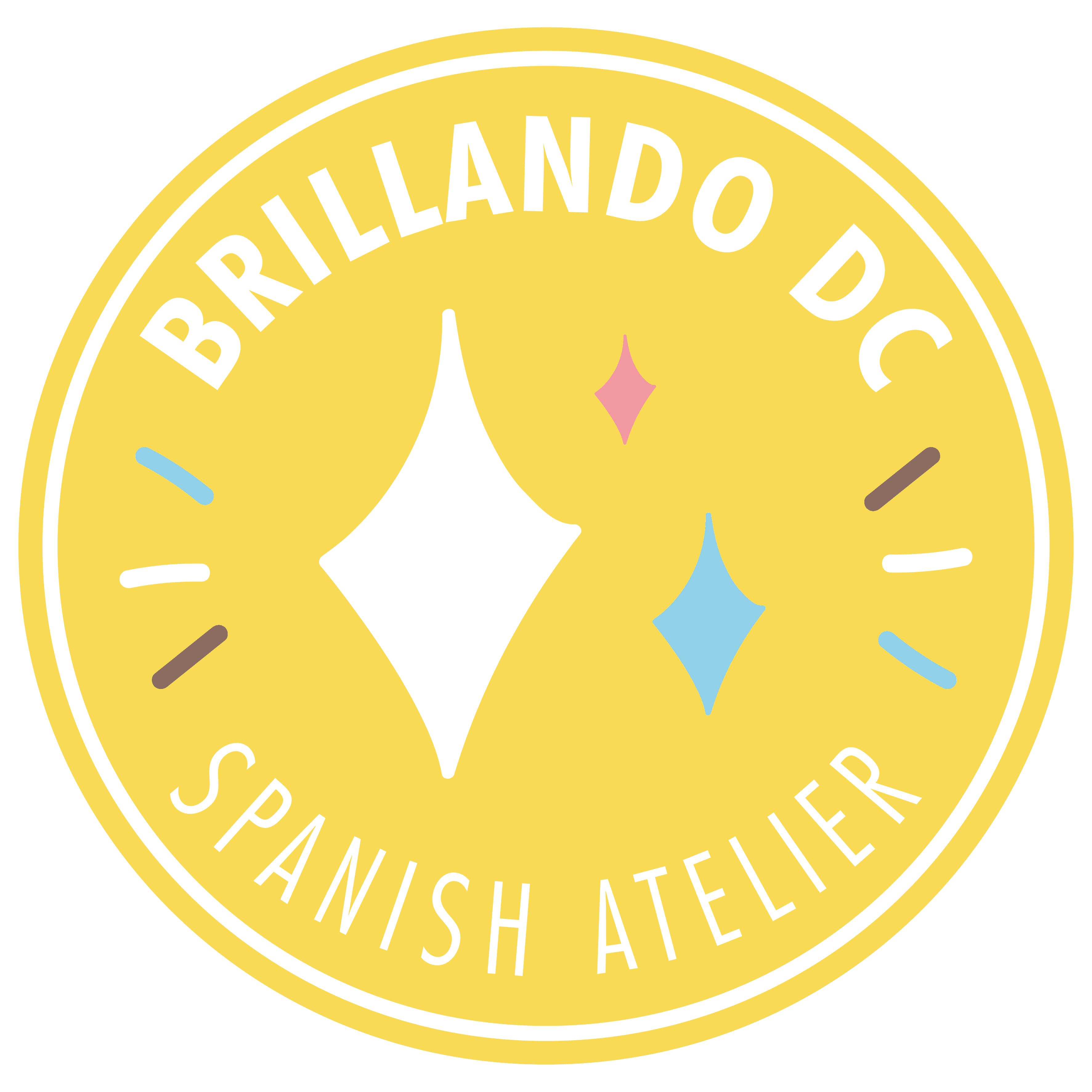 Logo Brillando DC | Spanish Atelier